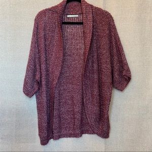 🖤3/$20🖤Purple Knit Elbow Length Sleeved Cardigan